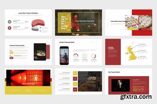 Zorea  Chinese New Year Festival Powerpoint and Keynote Templates