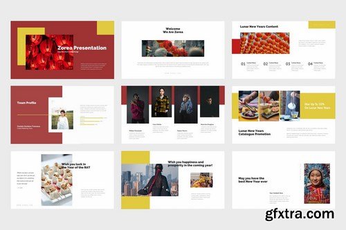 Zorea  Chinese New Year Festival Powerpoint and Keynote Templates