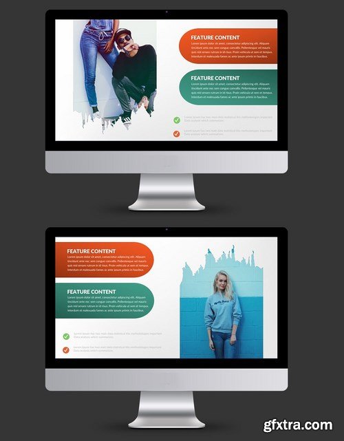 Okanami Powerpoint and Keynote Templates