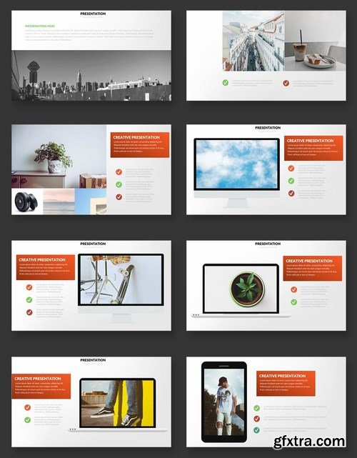 Okanami Powerpoint and Keynote Templates