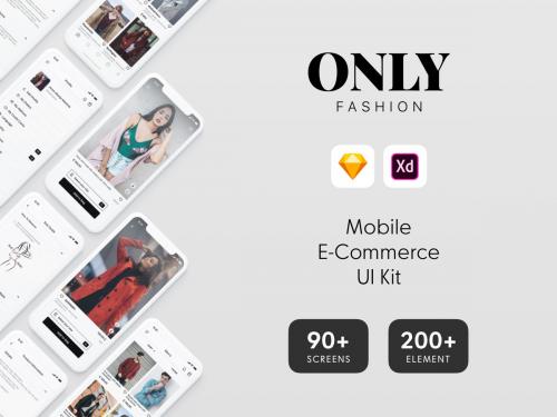 ONLY Fashion Mobile E-Commerce UI Kit - only-fashion-mobile-e-commerce-ui-kit-60bac43b-d5d8-4a84-9a37-7529688062ec