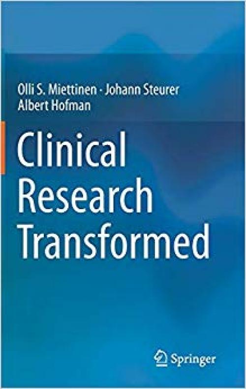 Clinical Research Transformed - 3030061752