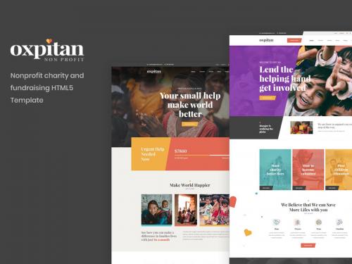 Oxpitan - Nonprofit Charity and Fundraising HTML5 - oxpitan-nonprofit-charity-and-fundraising-html5