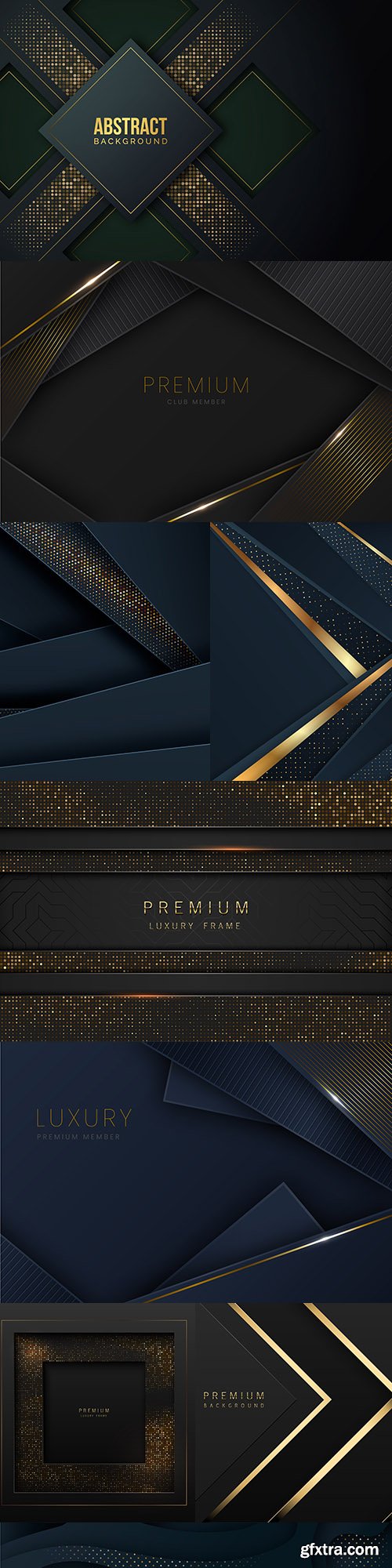 Luxury background and gold design decorative element 14