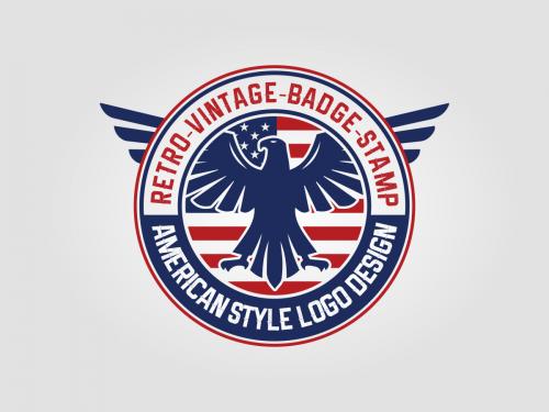 Patriot Logo Design. American Logo - patriot-logo-design-american-logo