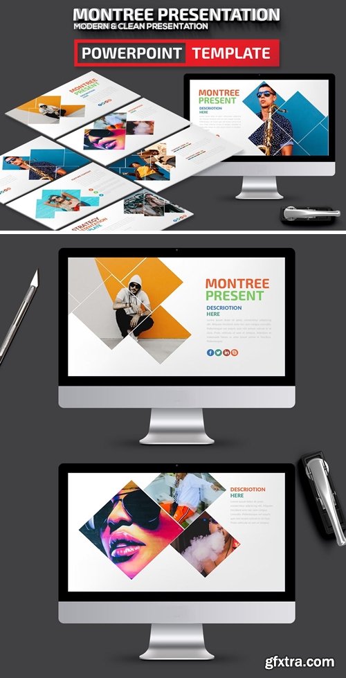 Montree Powerpoint and Keynote Presentation Template