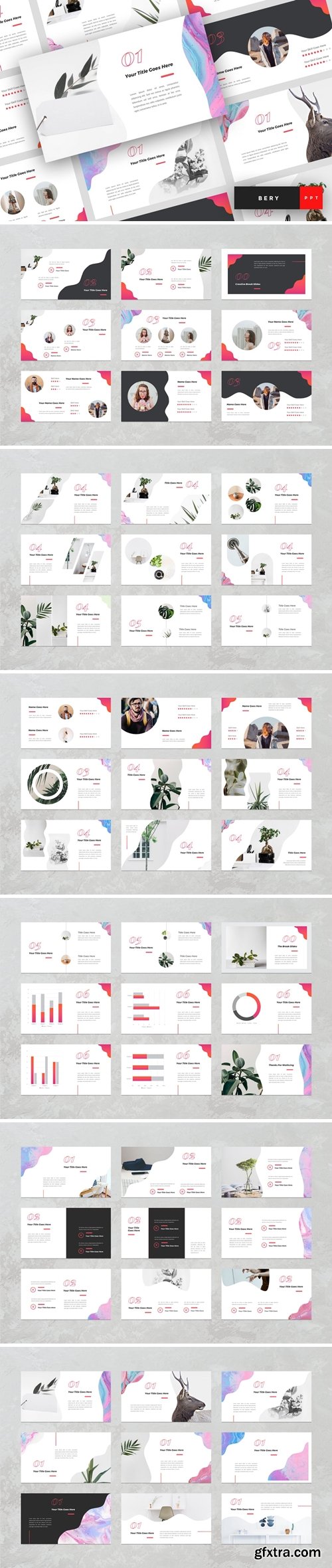 Bery - Creative Powerpoint, Keynote and Google Slides Templates