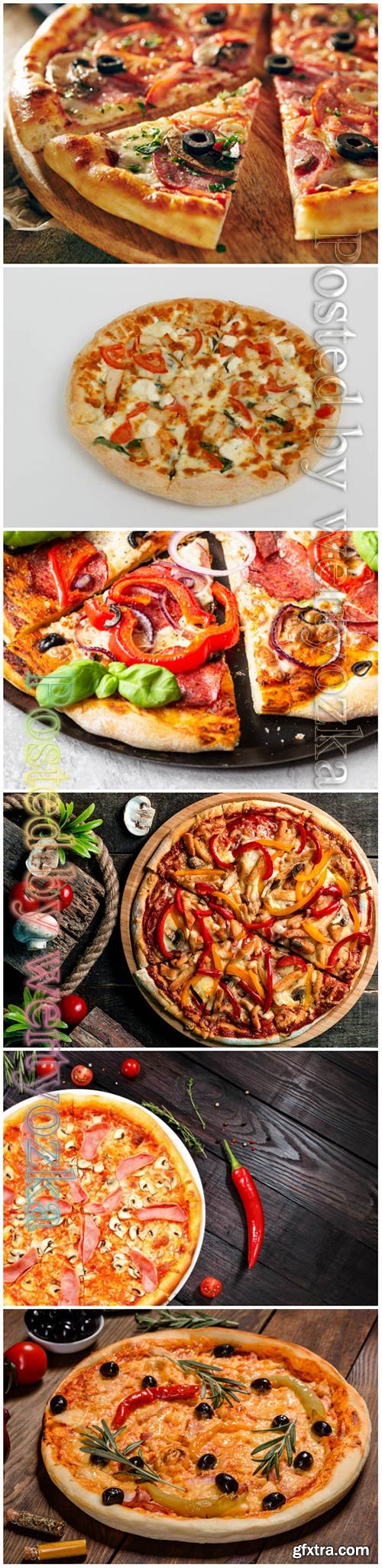 Pizza beautiful stock photo