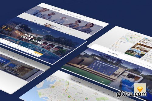 RealHome - Versatile Real Estate Sketch Template