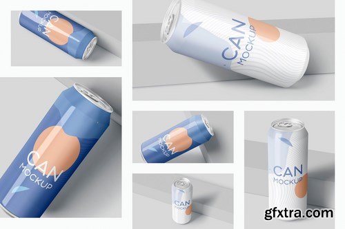 Can Mockup - 500ml