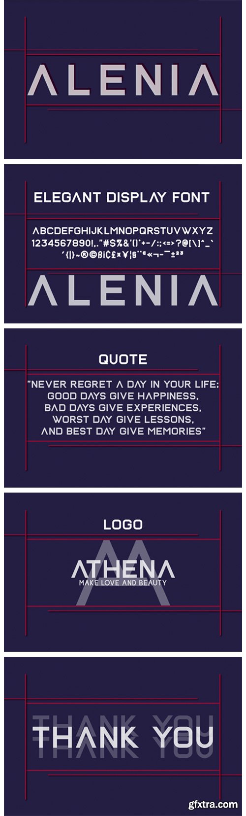 Alenia Font