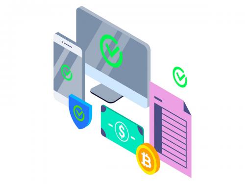 Payment Methods Isometric Illustration - payment-methods-isometric-illustration