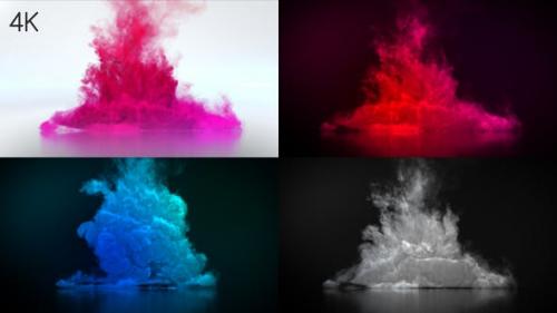 Videohive - Color Smoke Logo Reveal 4