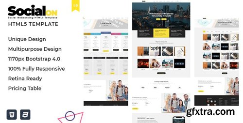 ThemeForest - Social Net v1.0 - Corporate Networking Connection HTML5 Template - 23583675