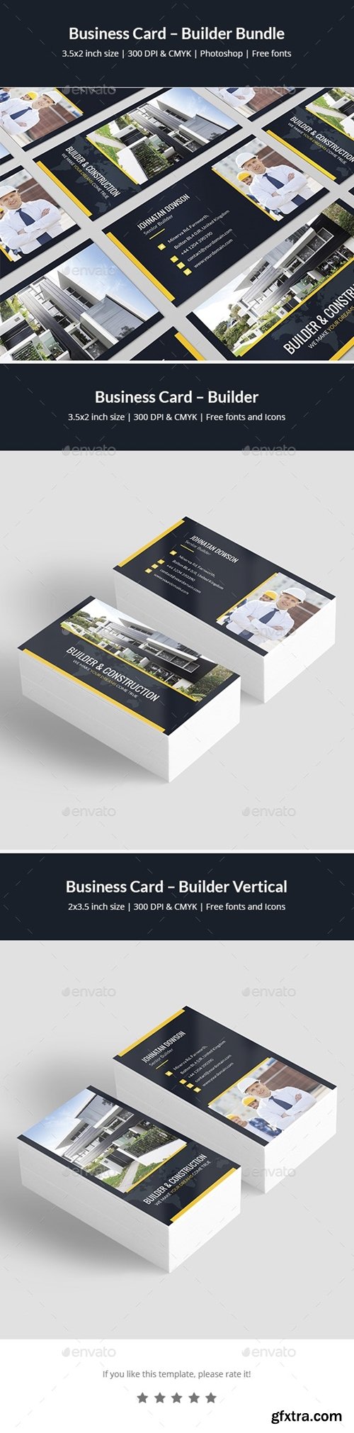 GraphicRiver - Business Card – Builder Bundle Print Templates 2 in 1 25511706