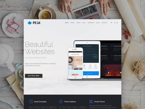 Peak WordPress Theme - Site Creator - peak-wordpress-theme-site-creator