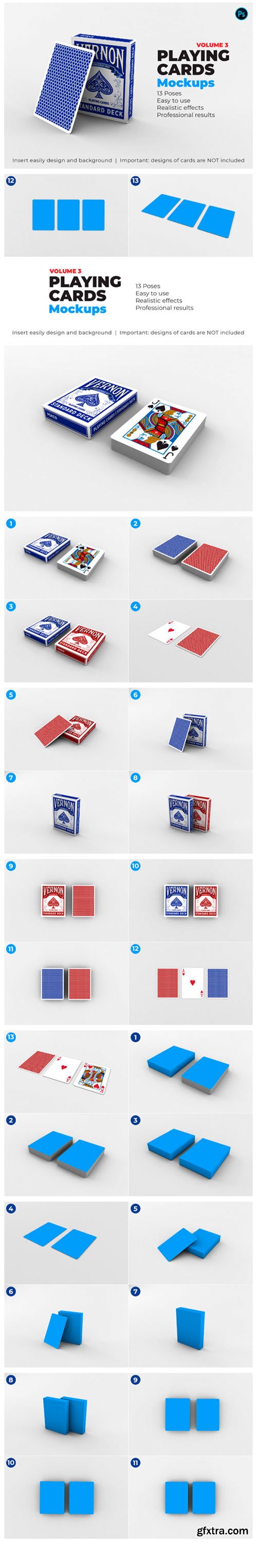 Playing Card Mockups 2581818