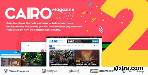 ThemeForest - Cairo v2.1 - Newspaper & Magazine WordPress Theme - 20087922