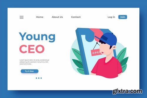 Landing Page Illustrations Pack