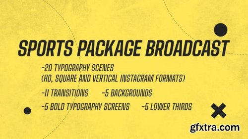 Videohive Sport Package Broadcast 25568328