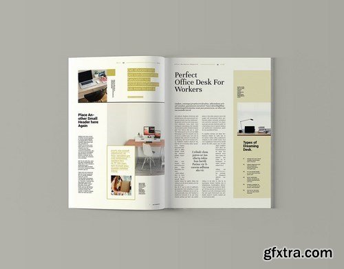 Corner - Magazine Template