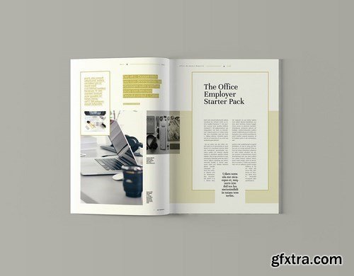 Corner - Magazine Template