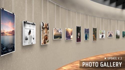 Videohive - Realistic 3D Photo Gallery