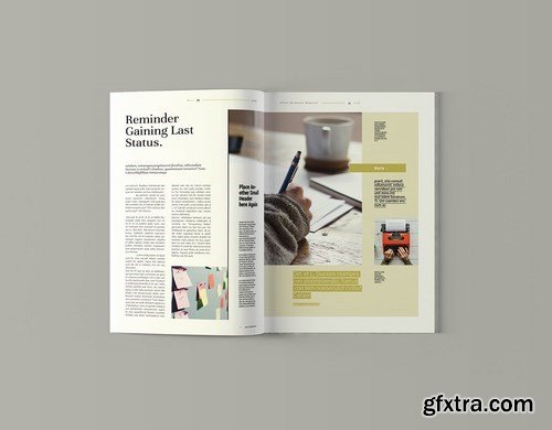 Corner - Magazine Template