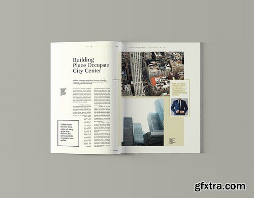 Corner - Magazine Template