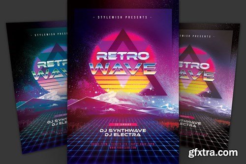 Retro Wave Flyer