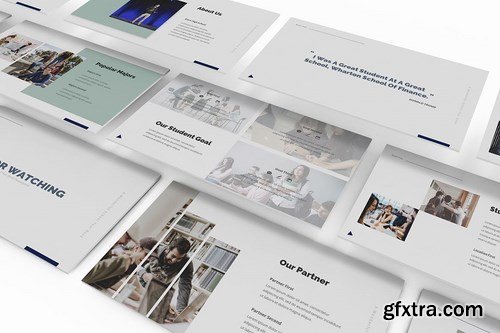 School Year Book Powerpoint Google Slides and Keynote Templates