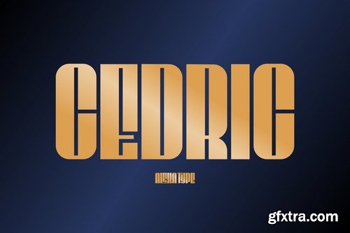 CEDRIC - Classy Condensed Font