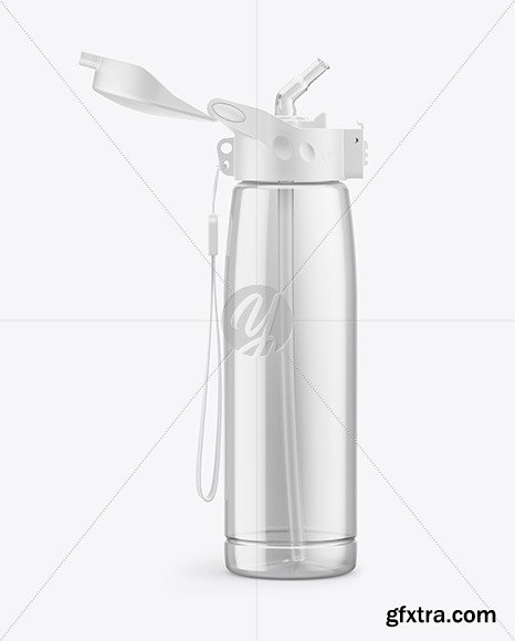 Opened Sport Bottle Mockup 54556