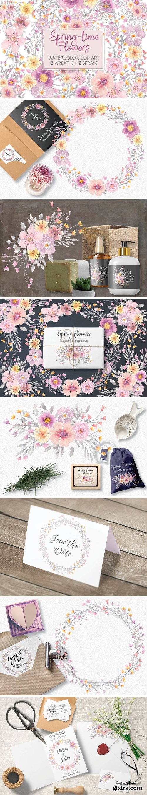 Spring-time Flower Clip Art