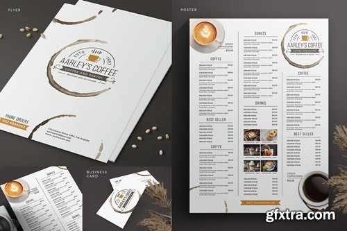 Simple Coffee Menu