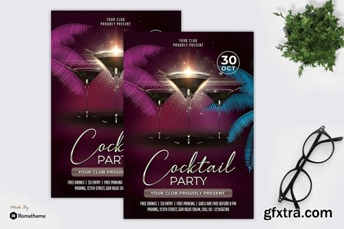 Cocktail - Party Flyer MR