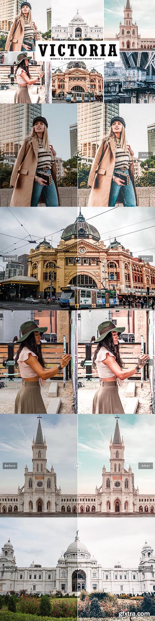 Victoria Mobile & Desktop Lightroom Presets