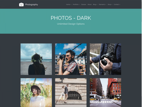 Photos - Dark - Photography WordPress Theme - photos-dark-photography-wordpress-theme