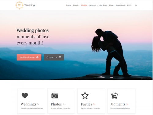 Photos Page - Wedding WordPress Theme - photos-page-wedding-wordpress-theme