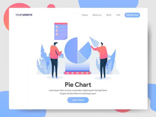 Pie Chart Illustration - pie-chart-illustration-af41afe1-e9ef-4447-b38d-e3bf079434b0