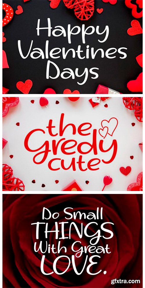 The Gredy Cute Font