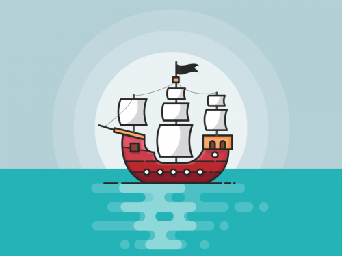 Pirate Ship - pirate-ship-illustrations