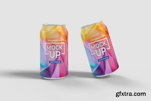 Softdrink Can Product Mockup Vol. 2