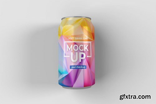 Softdrink Can Product Mockup Vol. 2