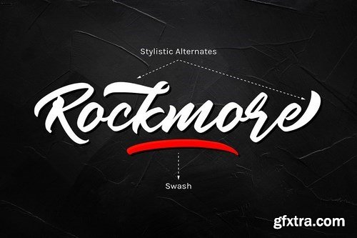 CM - Rockmore - Authentic Bold Script 4401949