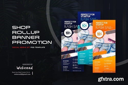 Shop Rollup Banner Promotion