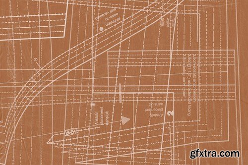 Clean Fabric Blueprint Textures 2