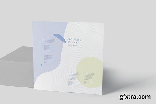 Square Shape Promotional Flyer Mockups