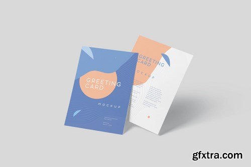 5x7 Vertical Invitation Card Mockups