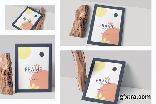 Vertical Rectangle Frame Mockups